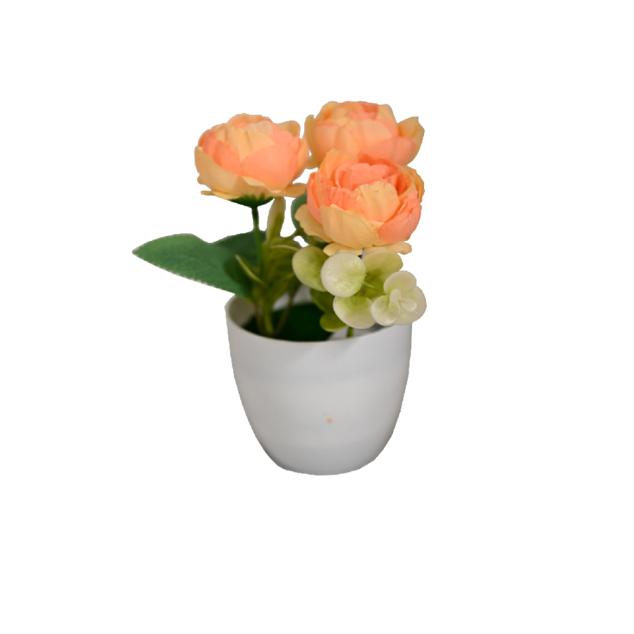 UMJETNO CVIJEĆE  U SAKSIJI 15X9,5CM