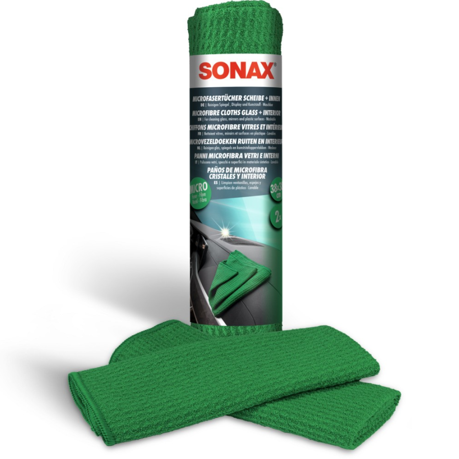 KRPA ZA AUTO MIKROFIBER 38X38CM 2/1 UNUTRAŠNJOST SONAX