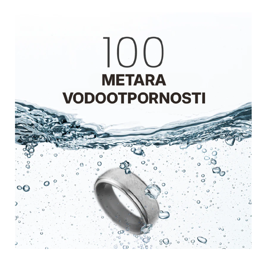 PRSTEN PAMETNI HIFUTURE RING 2 TITANIUM SILVER 10 62MM