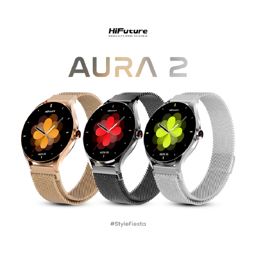 PAMETNI SAT  HIFUTURE AURA 2 BLACK