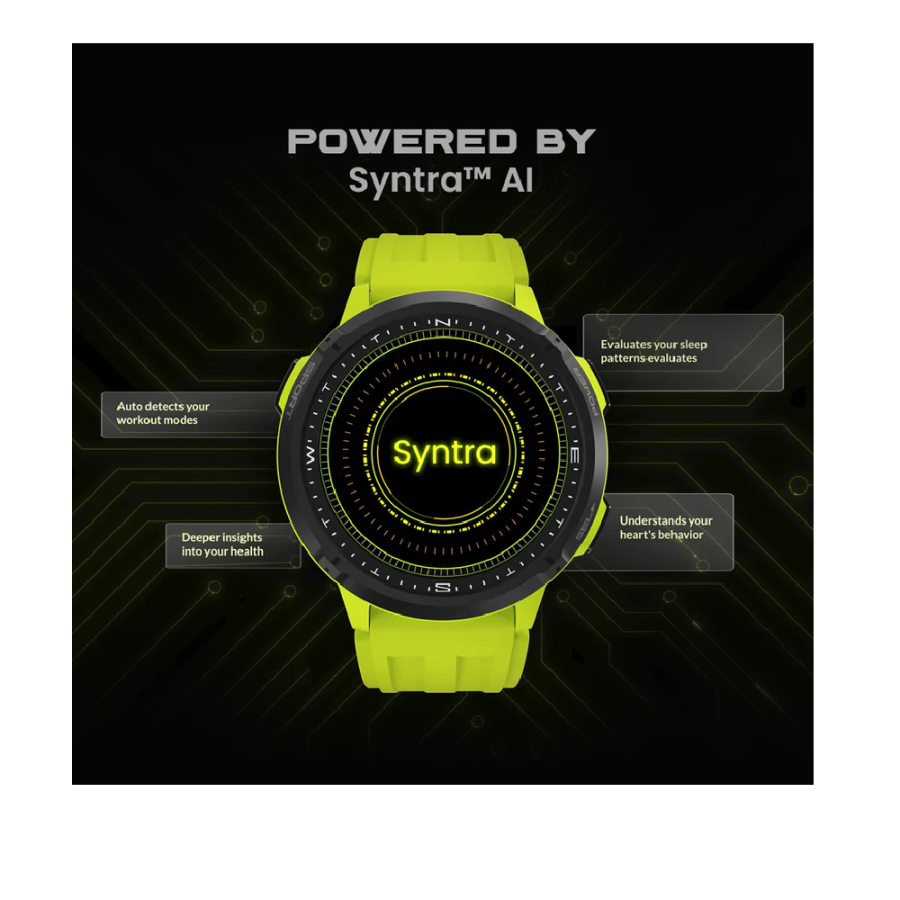 HIFUTURE PAMETNI SAT MIX 3 FLUORESCENT YELLOW