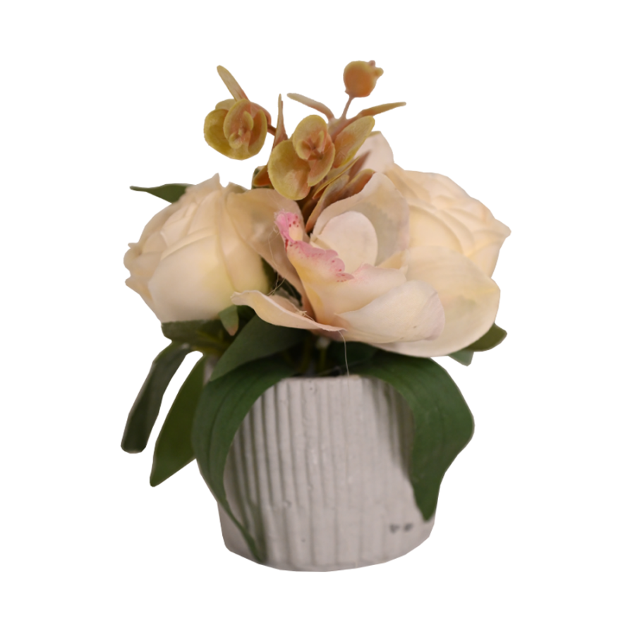 CVIJEĆE UMJETNO U SAKSIJI FI8CM H-17CM