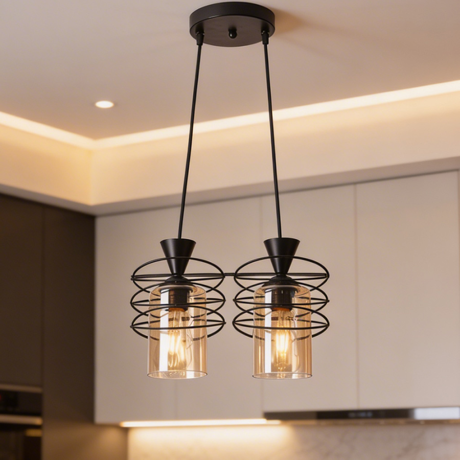 LUSTER 2/1 BLANDARI LUMIA LIGHT LM-3208-2P + SIJALICA