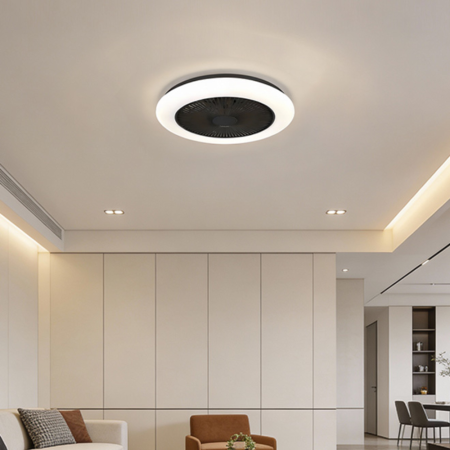 VENTILATOR LED STROPNI DENVER 24W EL-006 D450 CRNI