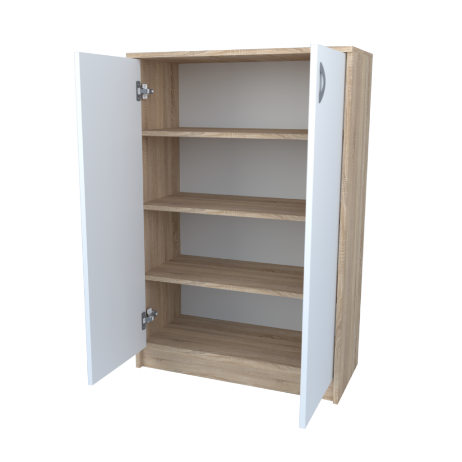 CIPELAR PAM 23 74X36X111 CM SONOMA-BIJELO