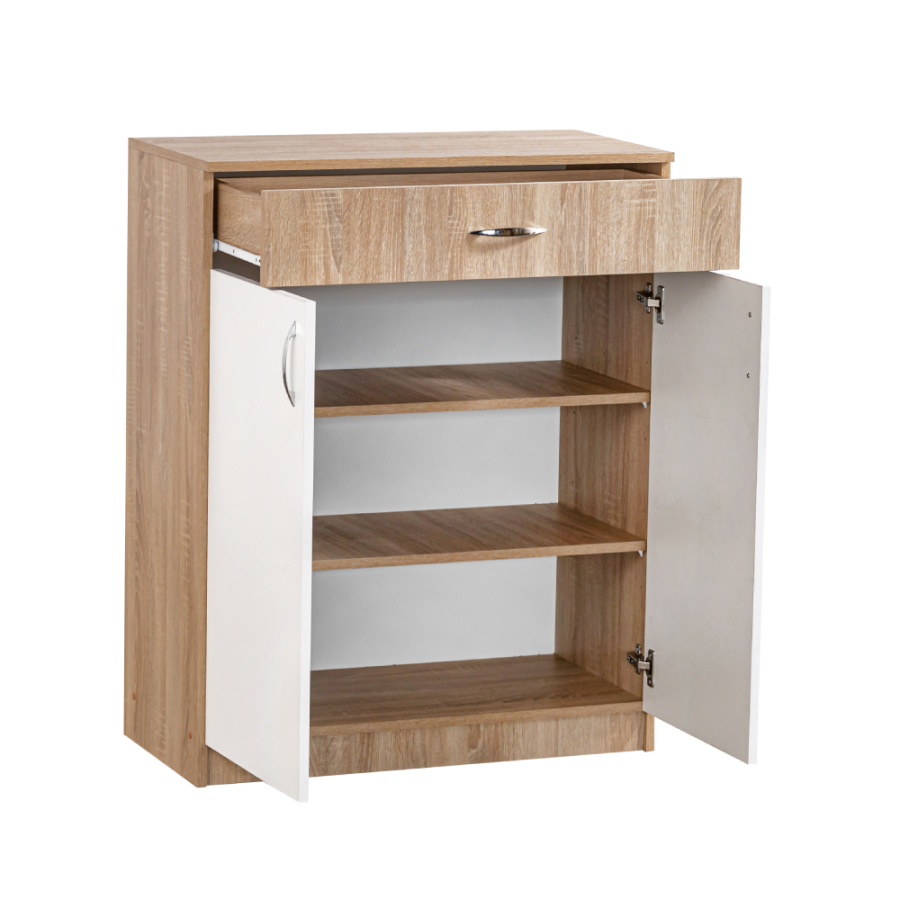 CIPELAR PAM 25 80X40X100 CM SONOMA-BIJELO