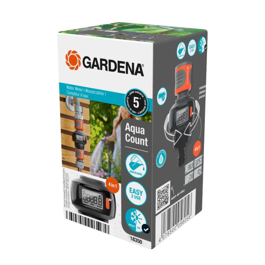 GARDENA MJERAČ VODE PROTOČNI