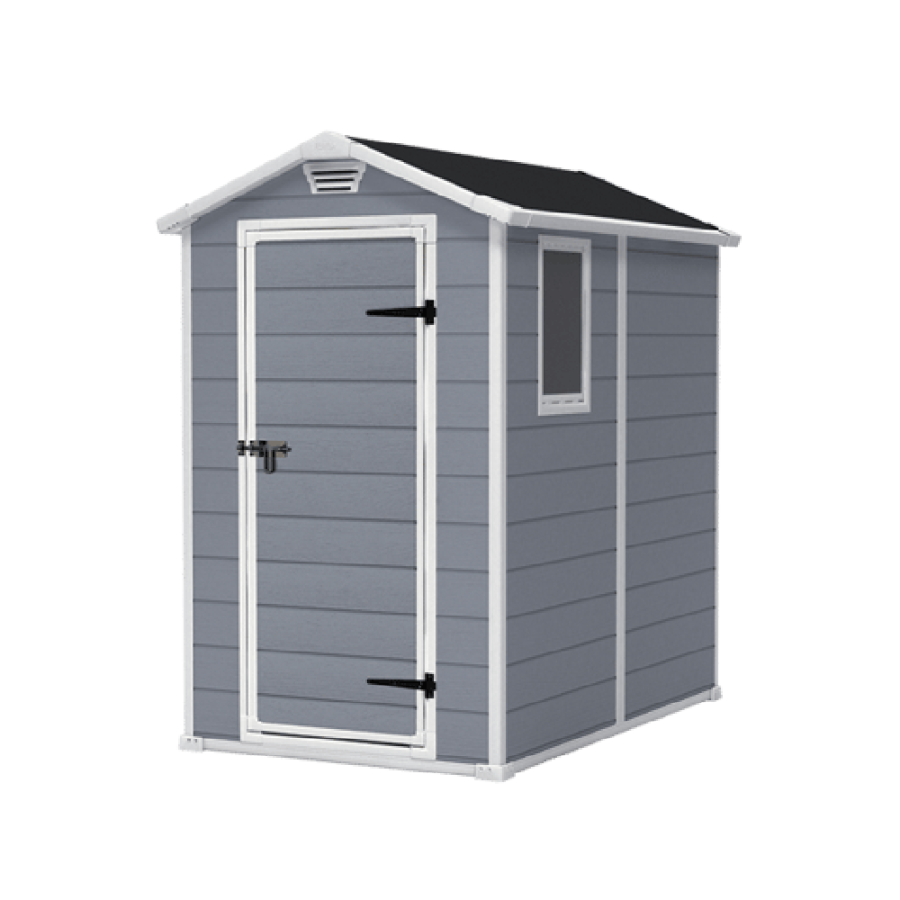 KETER KUĆICA ZA VRT MANOR SIVO BIJELA