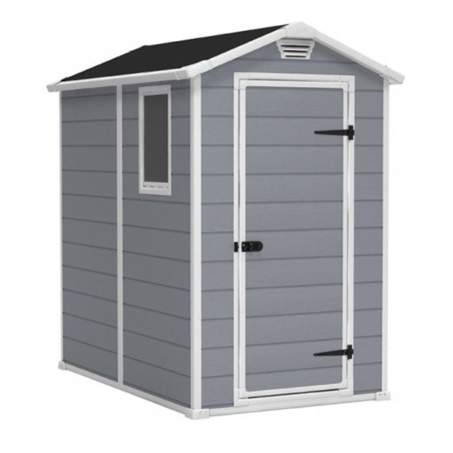 KETER KUĆICA ZA VRT MANOR SIVO BIJELA