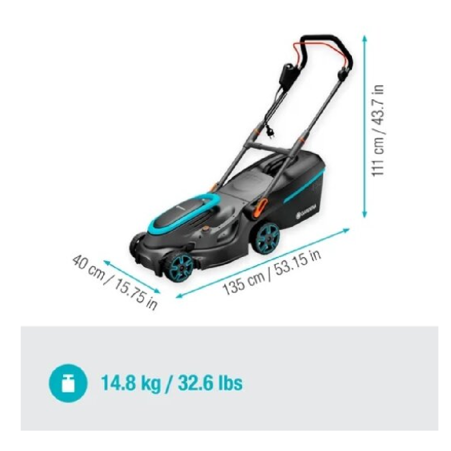 GARDENA KOSILICA ELEKTRIČNA POWERMAX 1800/37