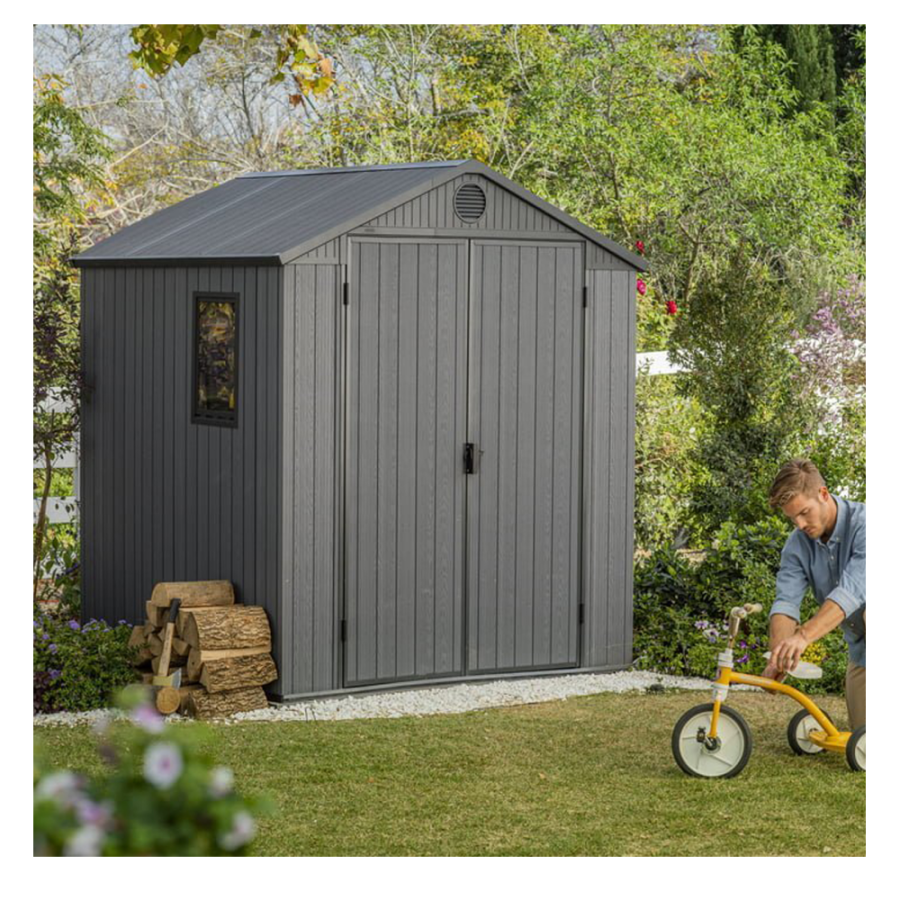 KETER KUĆICA ZA VRT DARWIN SIVA 3,46m2