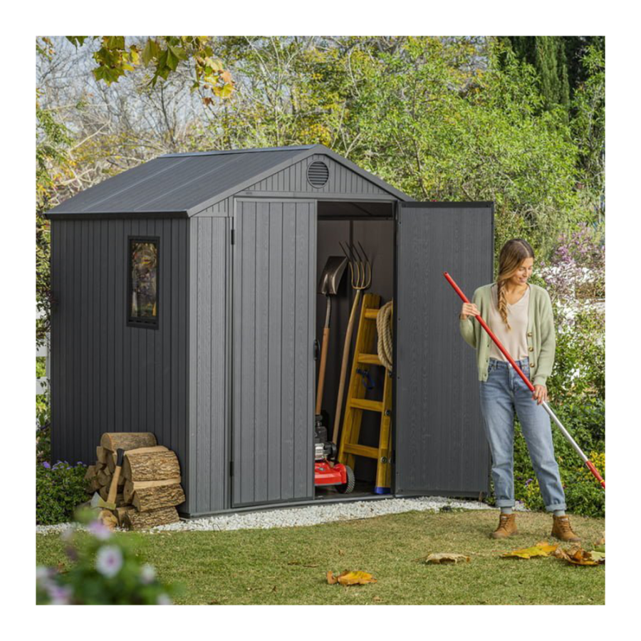 KETER KUĆICA ZA VRT DARWIN SIVA 3,46m2