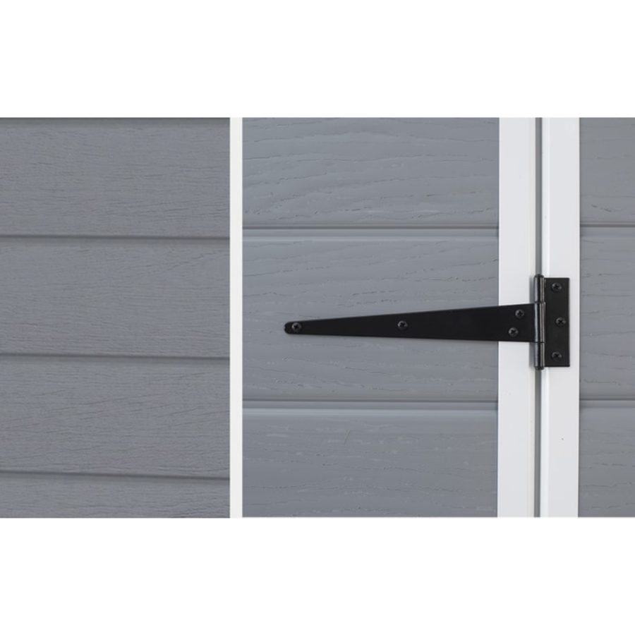 KETER KUĆICA ZA VRT MANOR SIVO BIJELA 2,50 m²