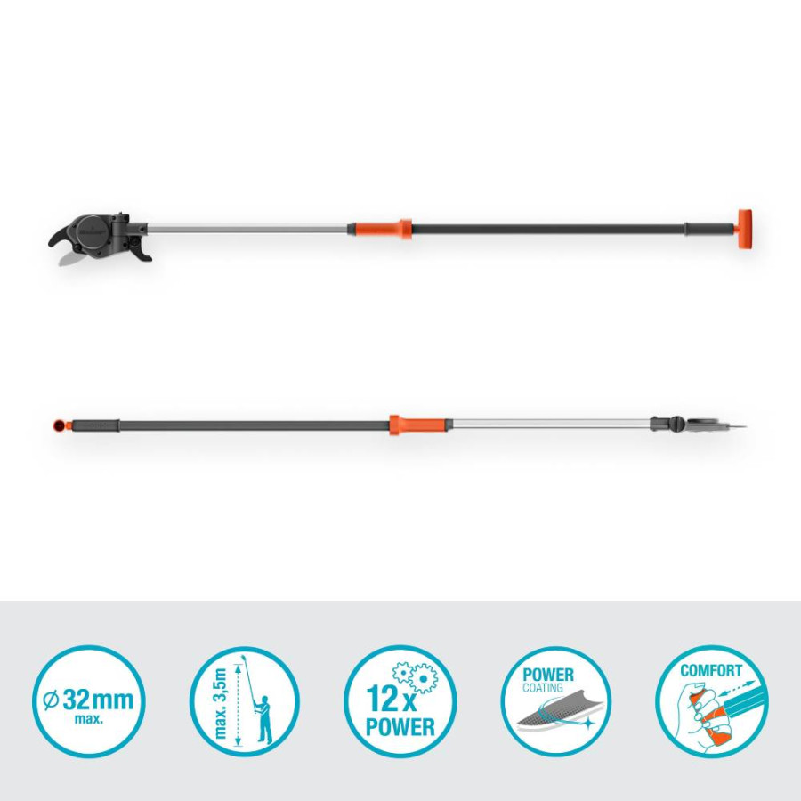 GARDENA VRTNE MAKAZE ZA GRANE TELESKOPSKE 160 STARCUT PRO S