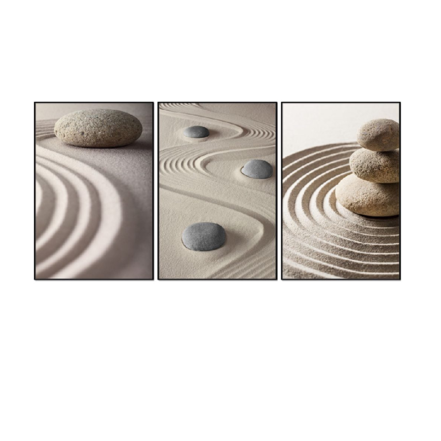 SLIKA SA OKVIROM 40X60CM PIJESAK