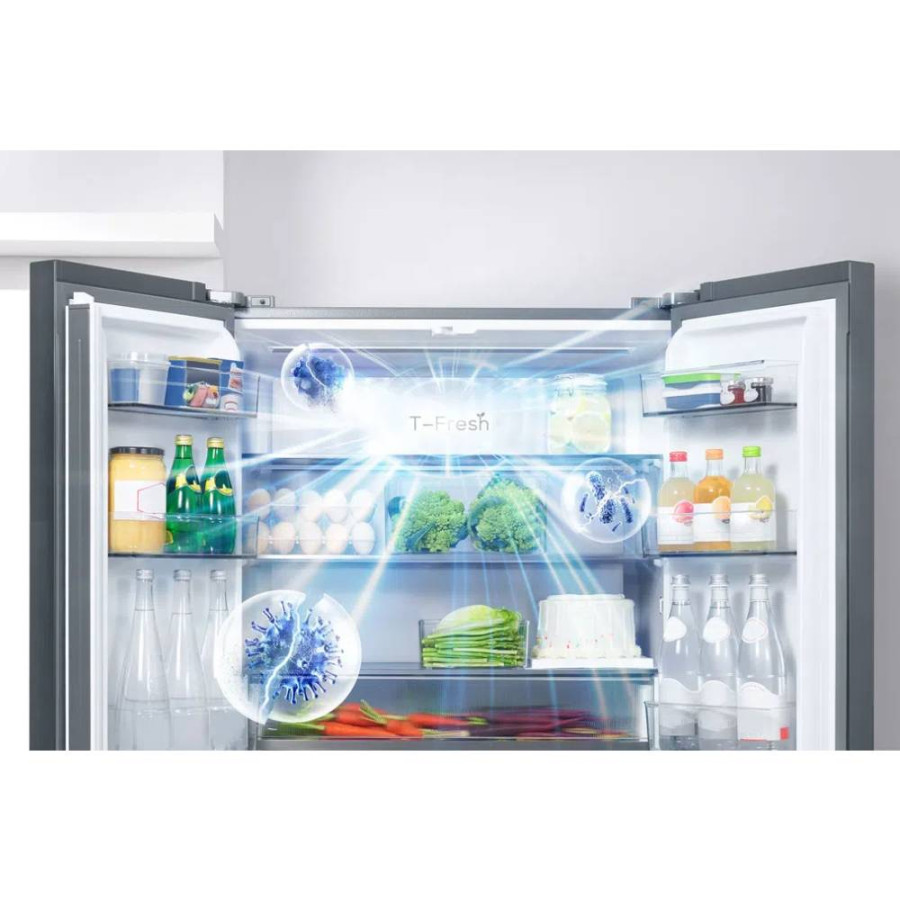 TCL KOMBINOVANI FRIŽIDER 460L SBS FREE SIDE BY SIDE RC456CXE0