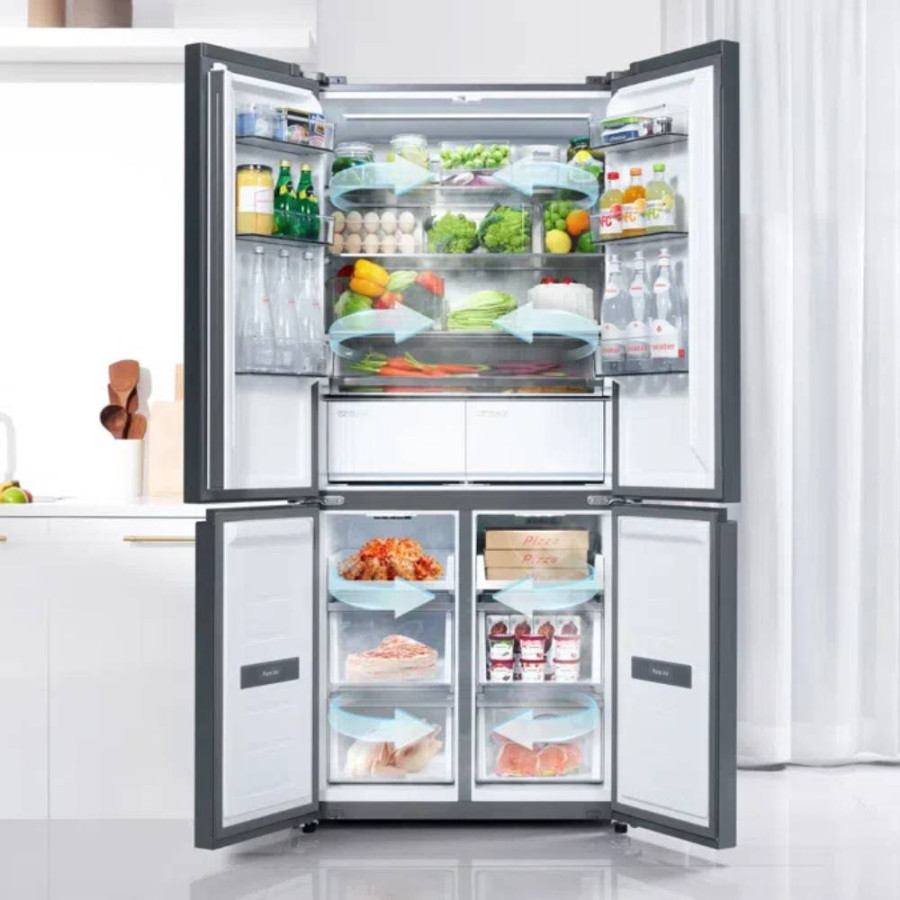 TCL KOMBINOVANI FRIŽIDER 460L SBS FREE SIDE BY SIDE RC456CXE0