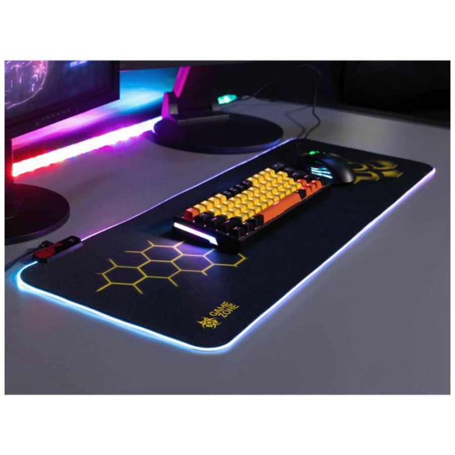 TRACER GAMEZONE PODLOGA ZA MIŠ HEXY1 RGB 80X30CM