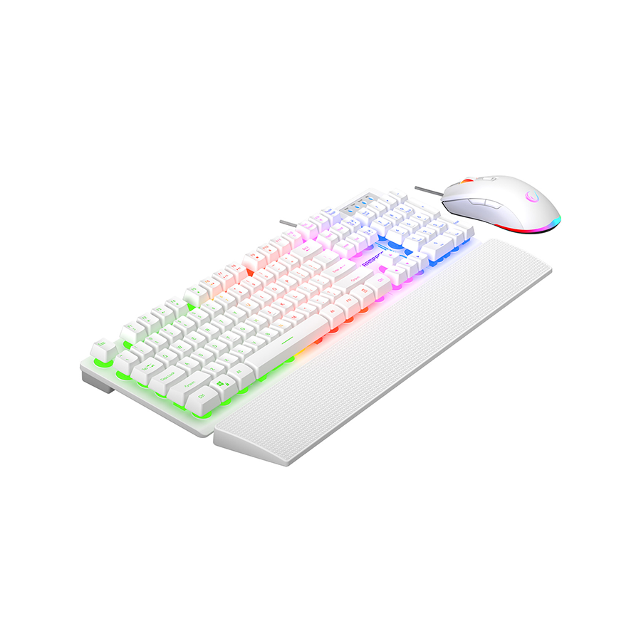 RAMPAGE TASTATURA I MIŠ GAMING KM-RX7 WHITE