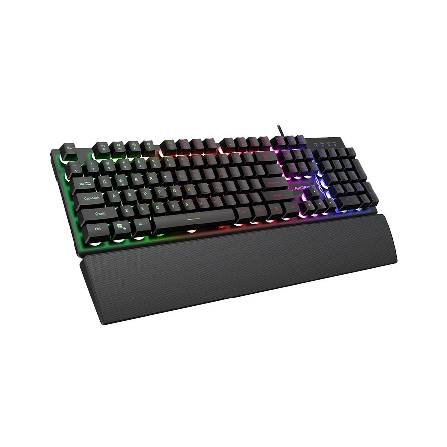 RAMPAGE TASTATURA I MIŠ GAMING KM-RX7 BLACK