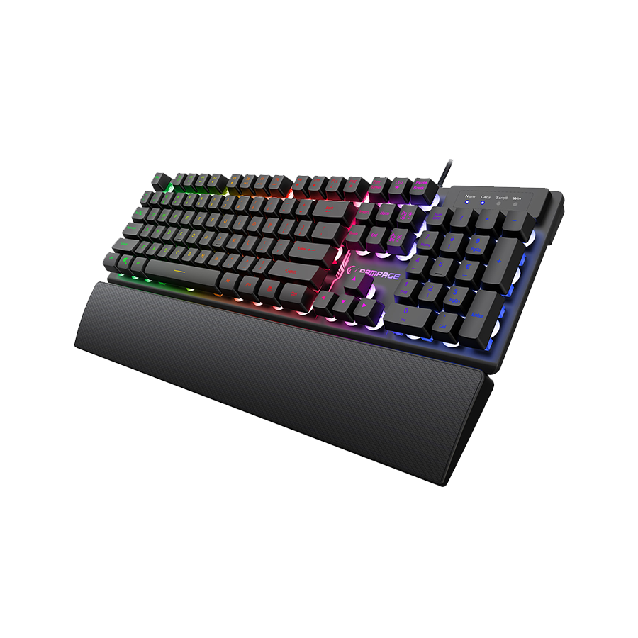 RAMPAGE TASTATURA I MIŠ GAMING KM-RX7 BLACK
