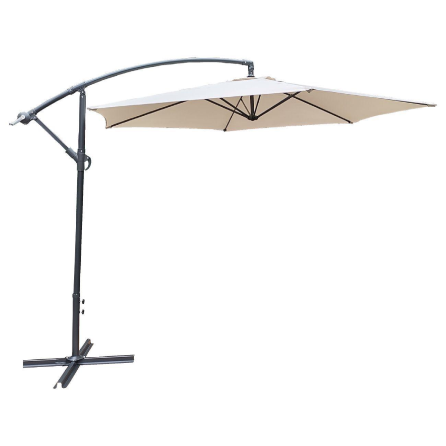 ZGLOBNI SUNCOBRAN FI300CM SVIJETLO SIVI