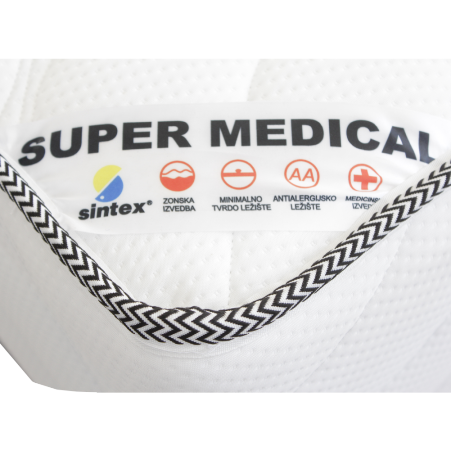 SUPER MEDICAL MADRAC 90X200X25