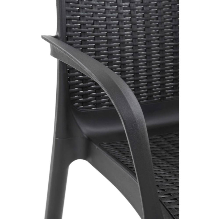 SIVA STOLICA ZA VRT 55X83X58,5CM RATTAN BALI MONO KETER