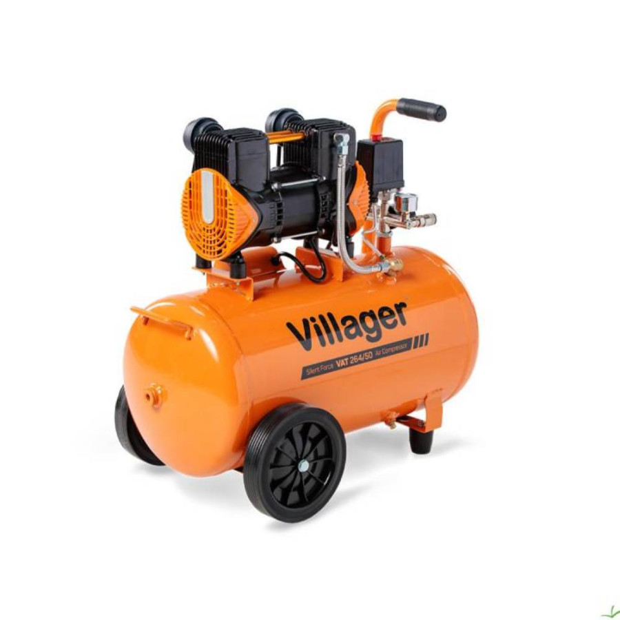 VILLAGER ZRAČNI KOMPRESOR SILENT FORCE 1500W/50L 8BAR VAT 264/50