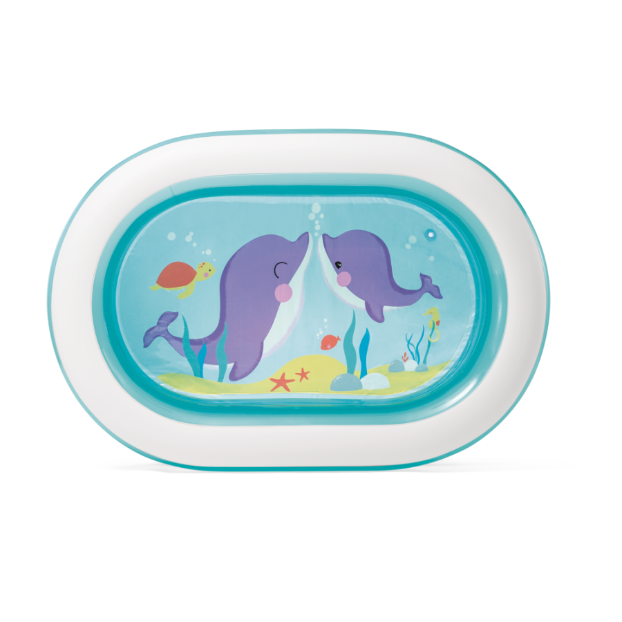 INTEX BAZEN OVALNI 163X107X46CM SEA ANIMALS TURQUOISE