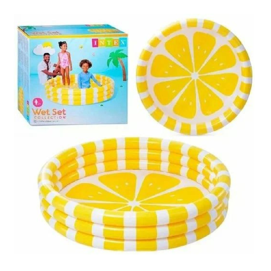 INTEX BAZEN 3P 147X33CM LEMON