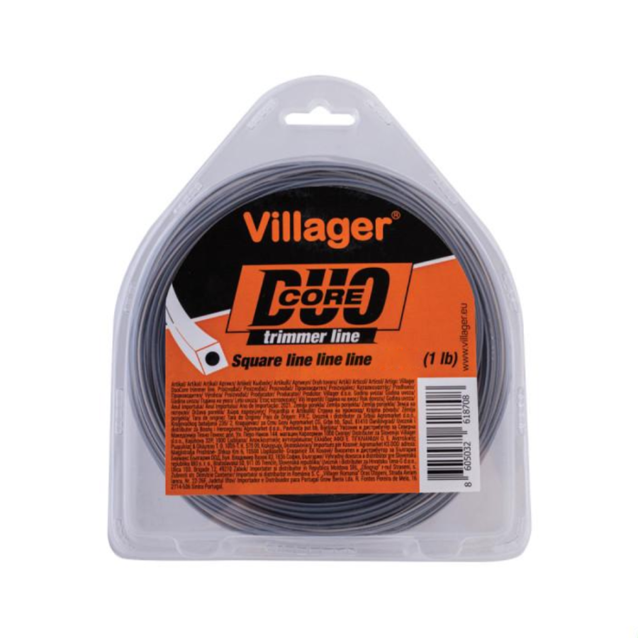 VILLAGER SILK ZA TRIMER 2,4MM/15M DUO CORE