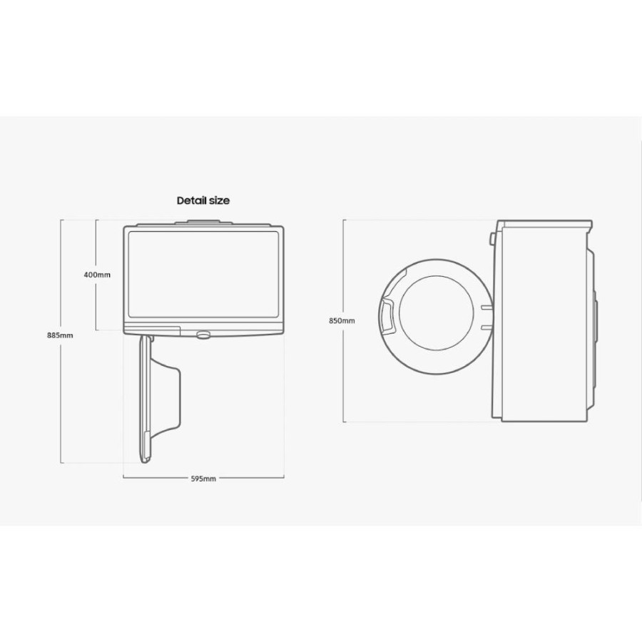 SAMSUNG MAŠINA ZA VEŠ 1200 O/MIN 6KG WW60A3120WE/LE
