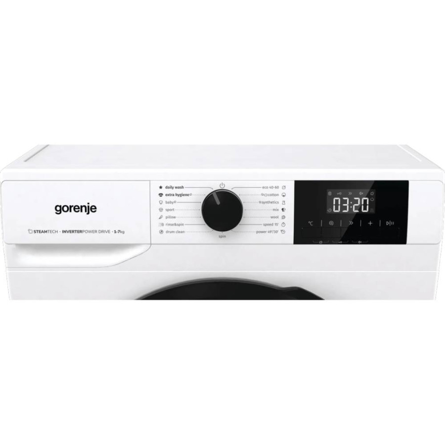 GORENJE MAŠINA ZA VEŠ 1200 O/MIN 7KG W1NGPI72SBS INVERTER MOTOR 177009047