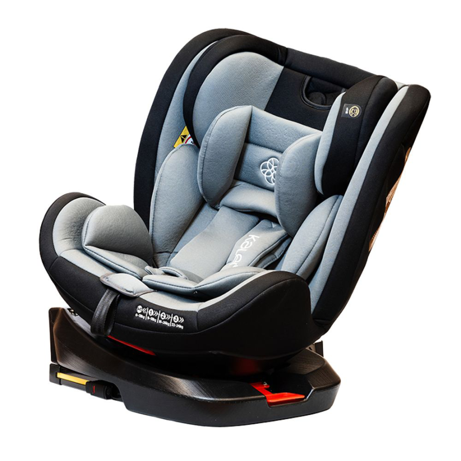 AUTOSJEDALICA 0-36KG 360 ISOFIX NEXT LIGHT GREY KALEI