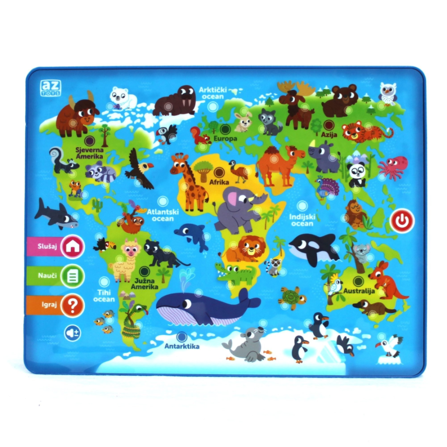 IGRAČKA TABLET MOJ PRVI ATLAS