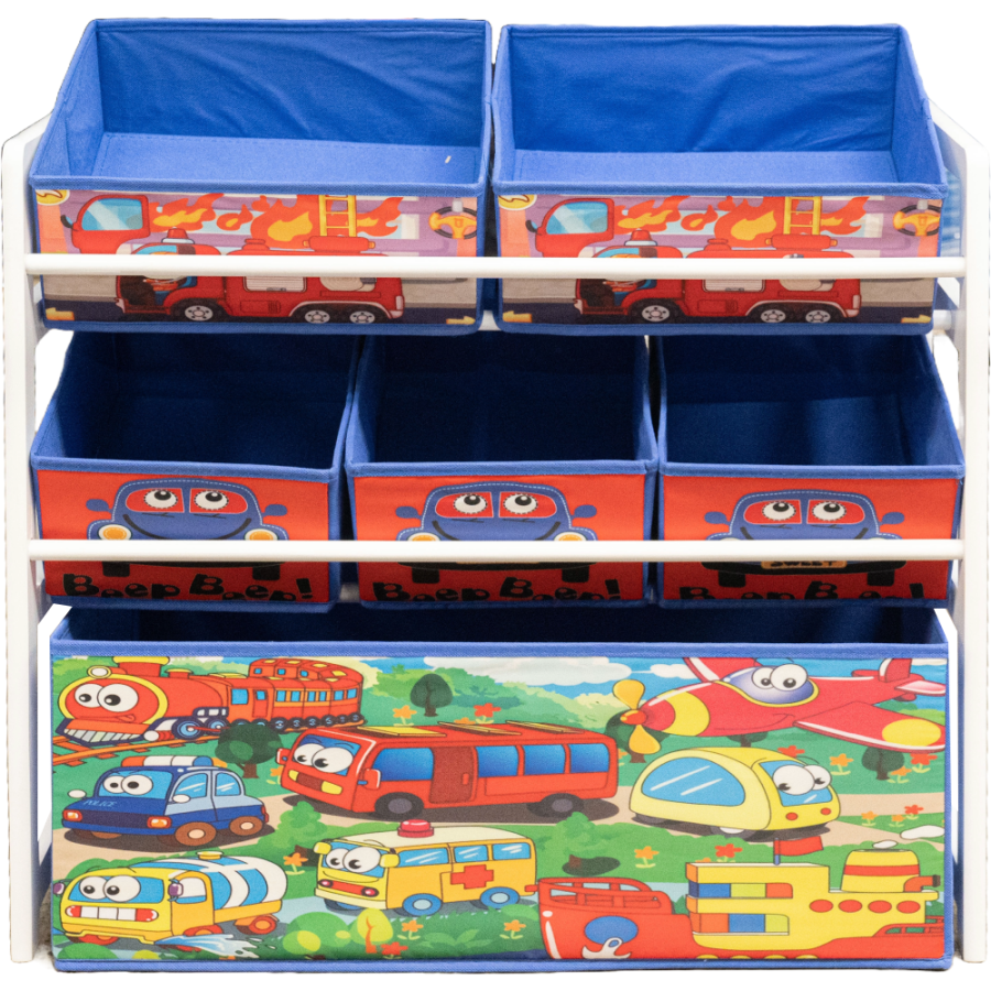 POLICA SA KUTIJAMA ZA ODLAGANJE 60X46X28CM