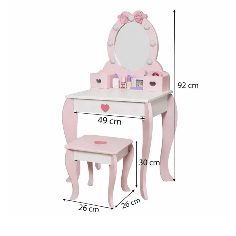 IGRAČKA KOZMETIČKI STO SA DODACIMA PINK