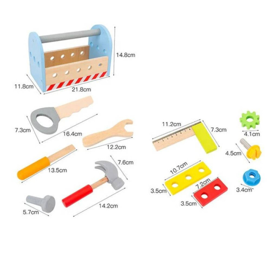 IGRAČKA GRAĐEVINSKI ALAT TOOLBOX