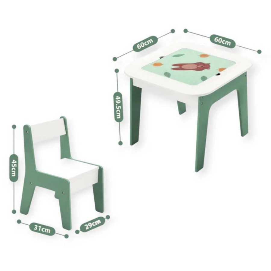 STO I STOLICE 2/1 U SETU WHITE&GREEN