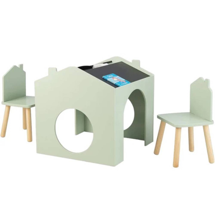 EDUKATIVNI STO I STOLICA HOUSE SHAPE&BOARD