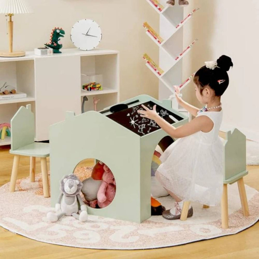 EDUKATIVNI STO I STOLICA HOUSE SHAPE&BOARD
