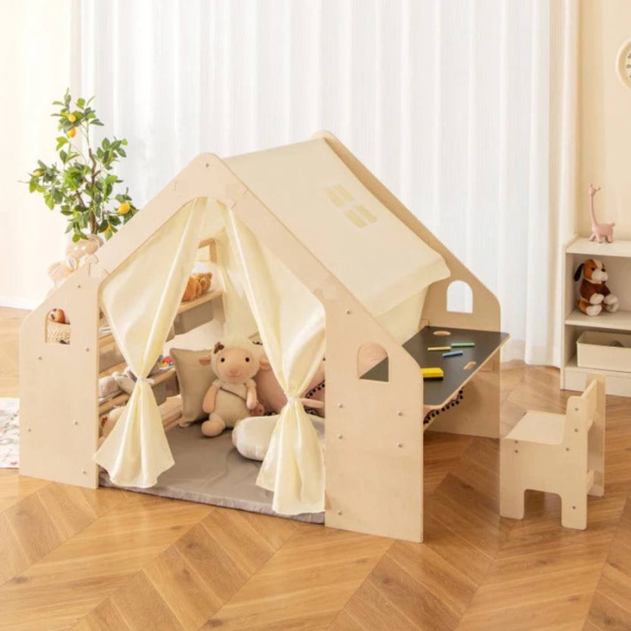 ŠATOR ZA IGRU 6/1 SA DODACIMA BEIGE