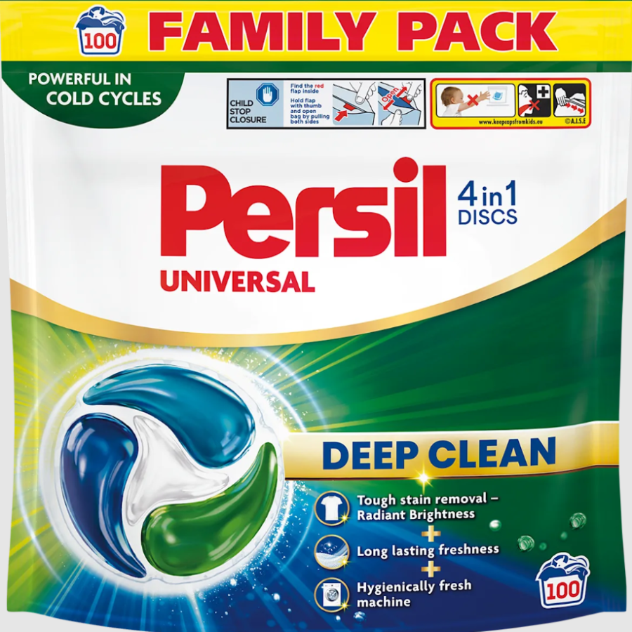PERSIL DETERDŽENT ZA VEŠ U KAPSULAMA 100KOM UNIVERSAL DISCS
