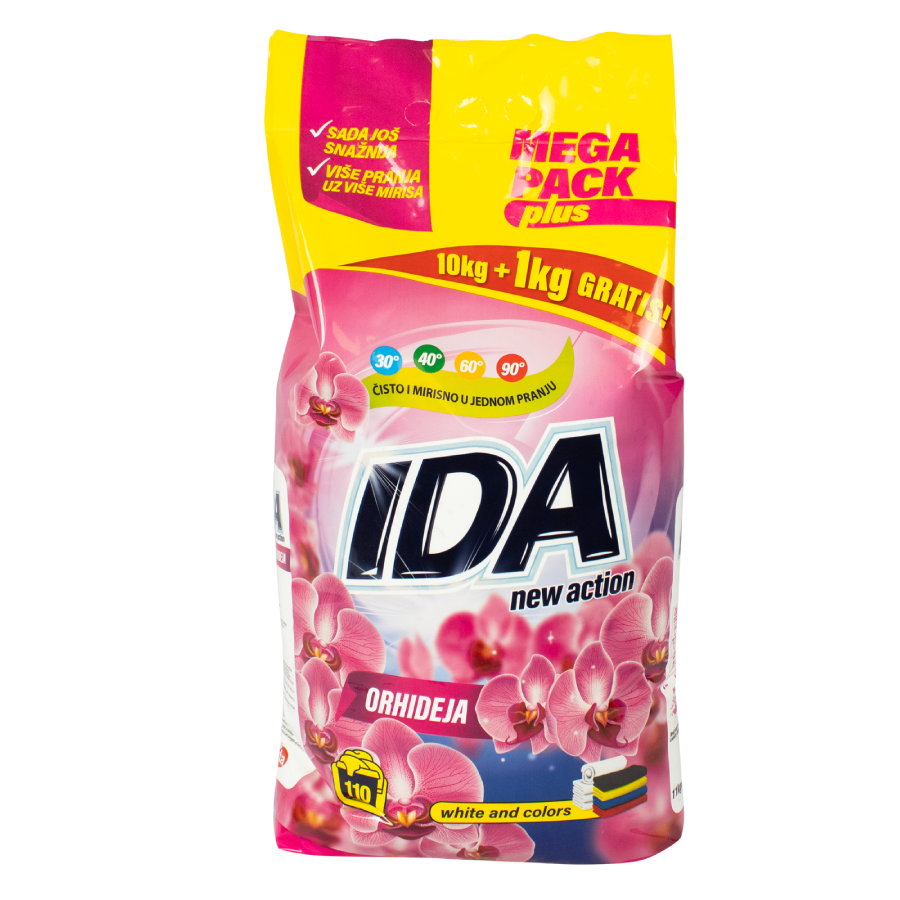 IDA DETERDŽENT ZA VEŠ 11KG ORHIDEJA