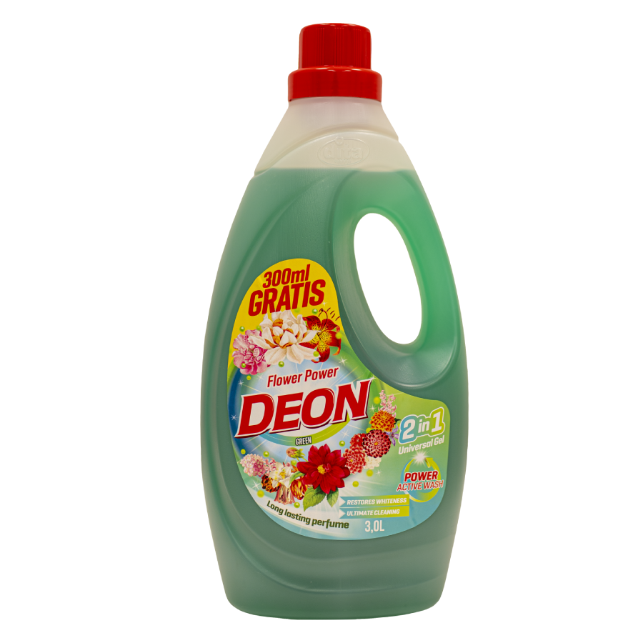 DEON DETERDŽENT ZA VEŠ TEČNI 2,7L+300ML GREEN