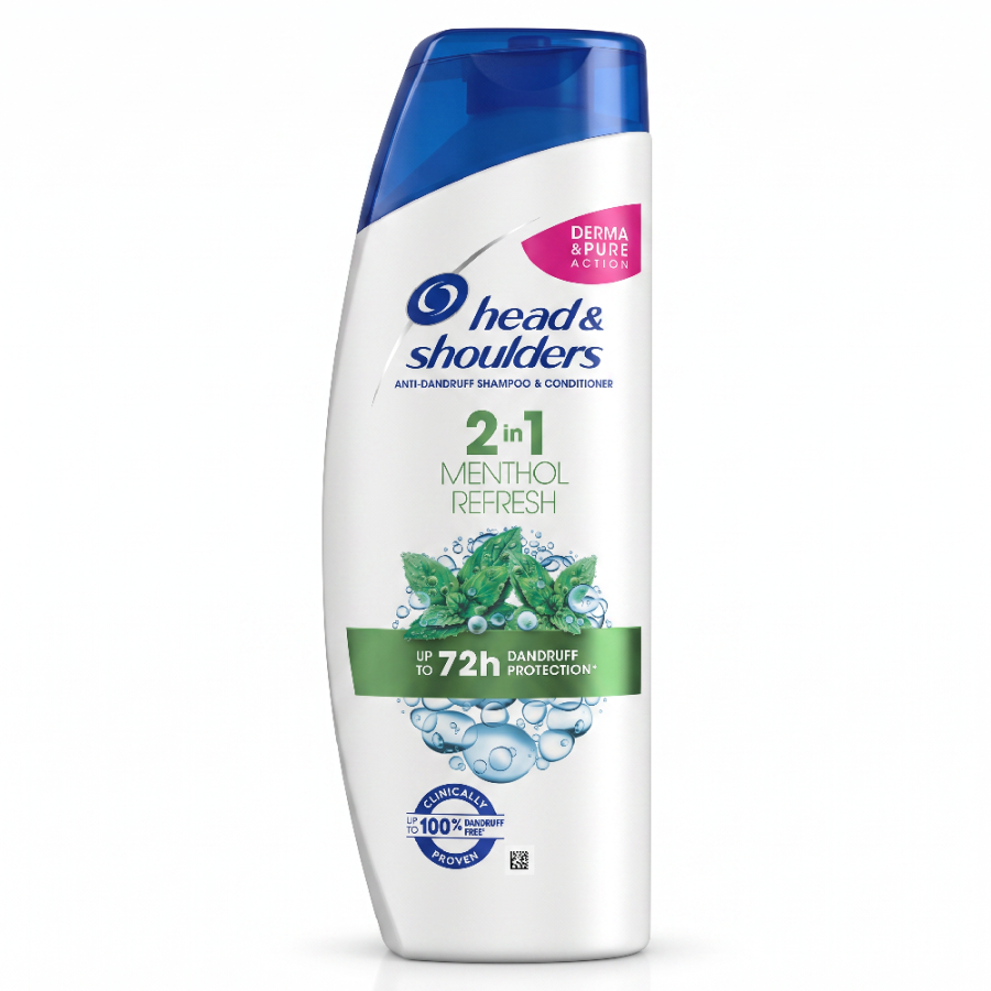 ŠAMPON 400ML HEAD&SHOULDERS MENTHOL 2IN1