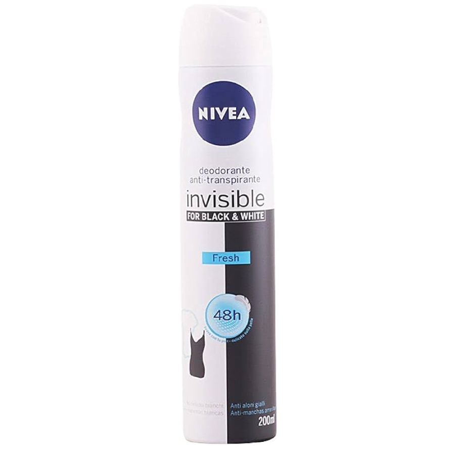 NIVEA DEZODORANS 200ML  BLACK&WHITE INVISIBLE FRESH
