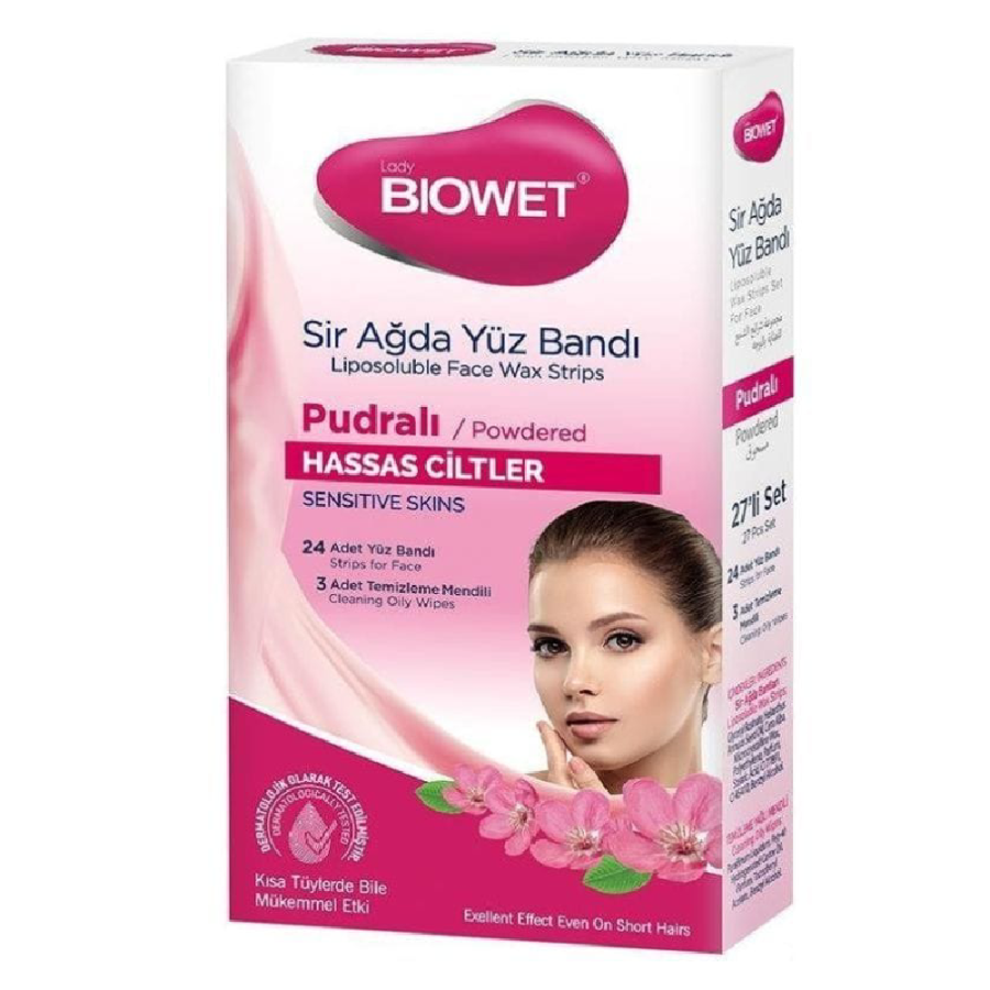 BIOWET SET ZA DEPILACIJU LICA 27KOM