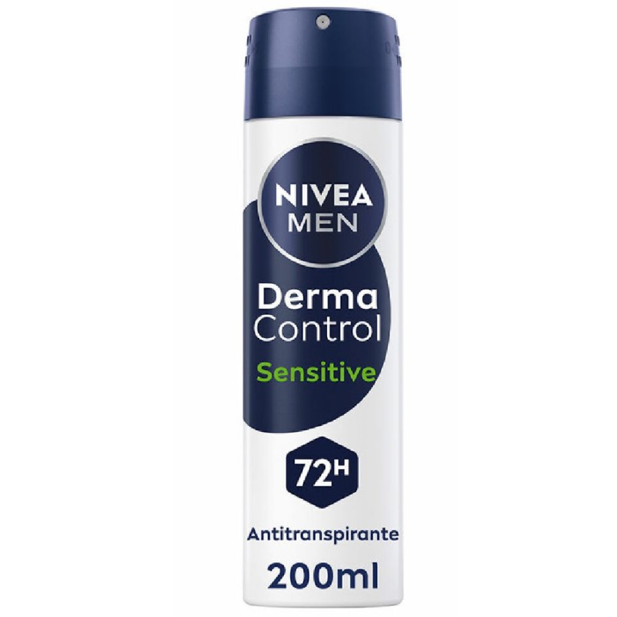 NIVEA DEZODORANS MUŠKI 200ML  DERMA CONTROL SENSITIVE